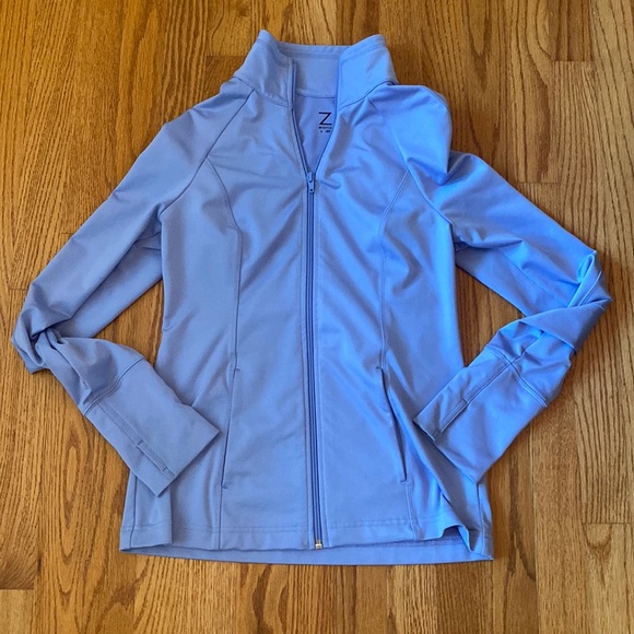 Zella Tops - Z by Zella Periwinkle Full Zip Size Small